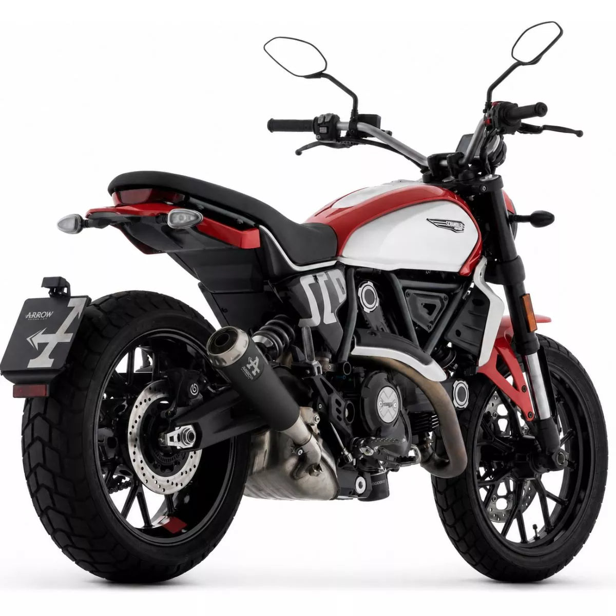Arrow DUCATI SCRAMBLER 800 E5+ '25/'26 PRO-RACE NICHROM DARK EXHAUST 77524PRN
