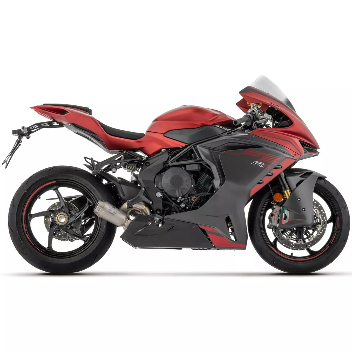 Arrow MV AGUSTA F800RR E5 '25/E5+ '26 PRO-RACE TITANIUM EXHAUST 77014PR