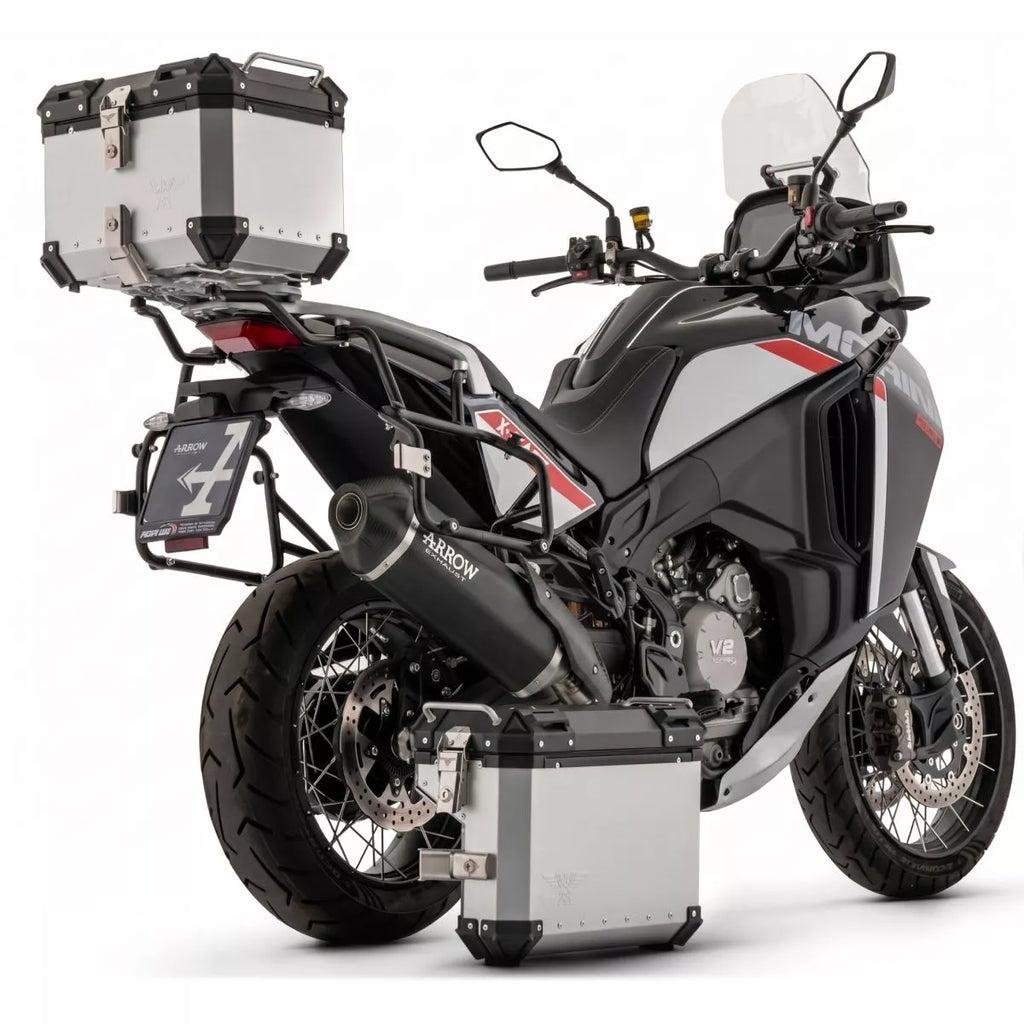 Arrow MOTOMORINI X-CAPE 1200 E5+ 2026 SONORA TITANIUM "DARK" EXHAUST 72014SKN
