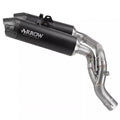 Arrow DUCATI HYPERMOTARD / HYPERMOTARD SP V2 E5+ 2026 LH+RH ROUND TITANIUM DARK SILENCERS + LINK PIPE 77518PRN