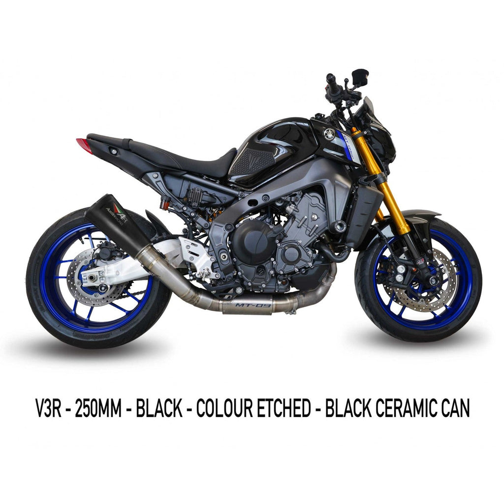 Austin Racing  YAMAHA 2021-2023 MT09/FZ09 GP1 & GP1R/GP2 & GP2R BOX DELETE dB COMPLIANT & RACE EXHAUST SYSTEM AR70